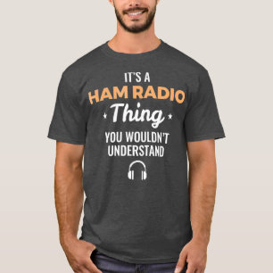 T-shirt cadeau de l'opérateur radio de jambon