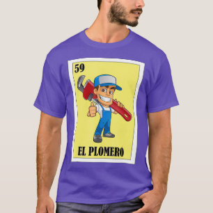 T-shirt Cadeau de loterie de plombier espagnol Cadeau de l