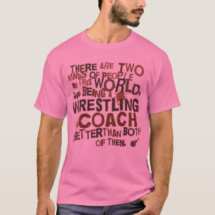 T-shirt Cadeau de lutte d'entraîneur