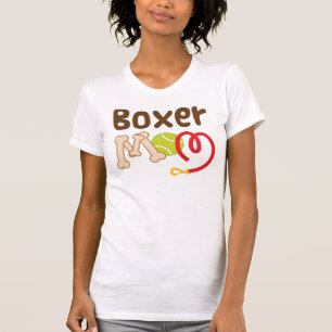 T-shirt Cadeau de maman de boxeur (race de chien)