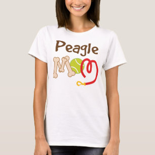 T-shirt Cadeau de maman de race de chien de Peagle