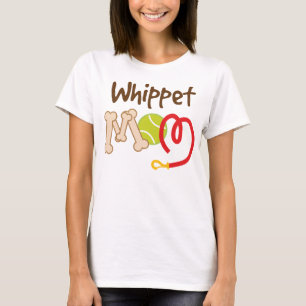 T-shirt Cadeau de maman de race de chien de whippet