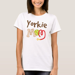 T-shirt Cadeau de maman de race de chien de Yorkie