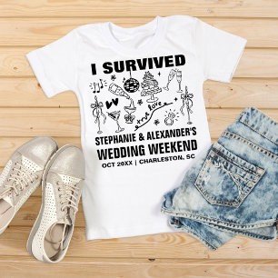 T-shirt Cadeau de mariage drôle personnalisé Souvenir de m