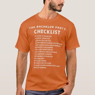 T-shirt Cadeau de mariage pour enterrement de vie de garço