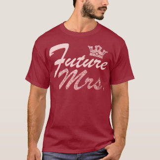 T-shirt Cadeau de mariage pour femme pour elle mariée de m