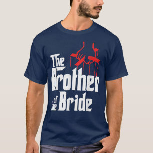 T-shirt cadeau de mariage pour frère de la mariée