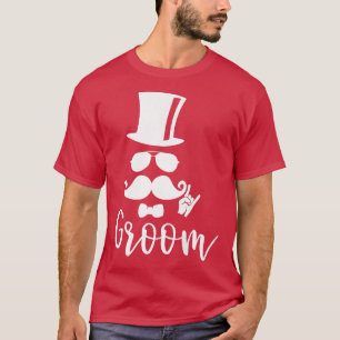 T-shirt Cadeau de mariage pour homme, marié, couple, fianç