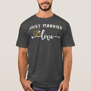 T-shirt Cadeau de mariage pour jeunes mariés, mariée et ma