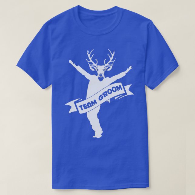 T-shirt Cadeau de mariage pour le marié Team Groom pour l' (Design devant)