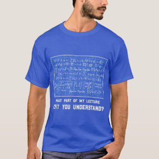 T-shirt Cadeau de mathématiques mathématicien école nerd f