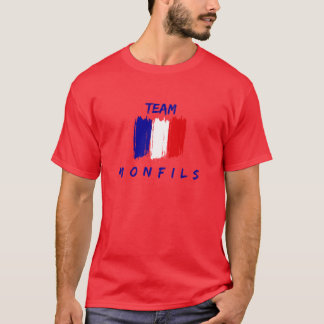 T-shirt Cadeau de merchandising du joueur de l'équipe Monf