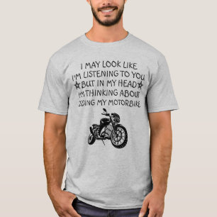 T-shirt Cadeau de moto, Cadeau de moto, Cadeaux de moto, 