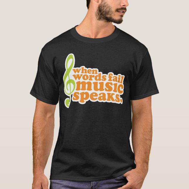 T-shirt Cadeau de musicien (Devant)