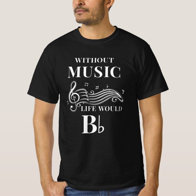 T-shirt Cadeau de musicien (Devant)