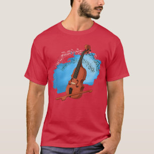 T-shirt Cadeau de musique pour violoniste vintage drôle