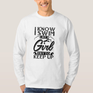 T-shirt Cadeau de natation