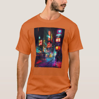 T-shirt Cadeau de Neon City