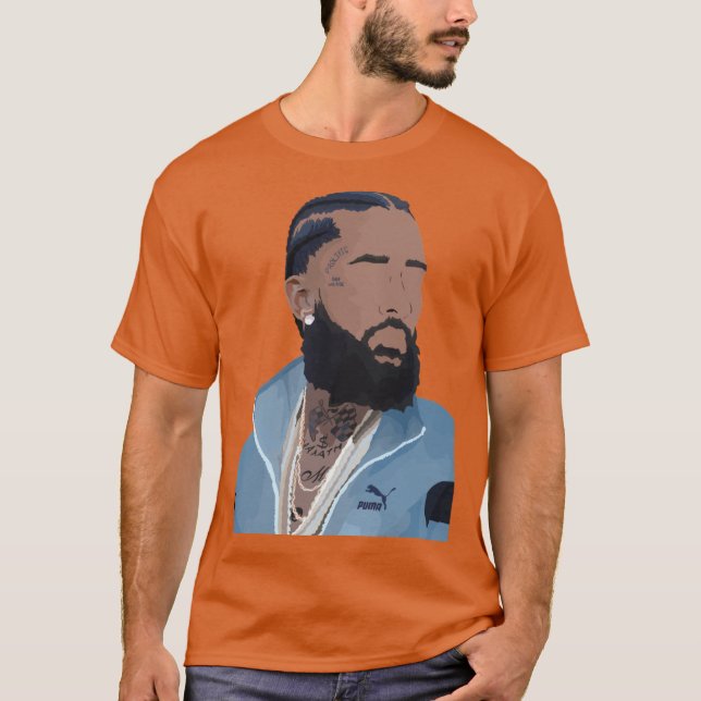 T-shirt Cadeau de Nipsey Hussle (Devant)