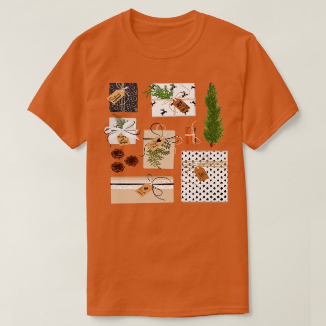 T-SHIRT CADEAU DE NOËL (Design devant)