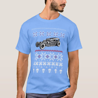 T-shirt Cadeau de Noël Hot Rod