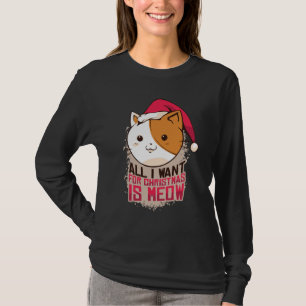 T-shirt Cadeau de Noël pour chat pour amateur de chaton