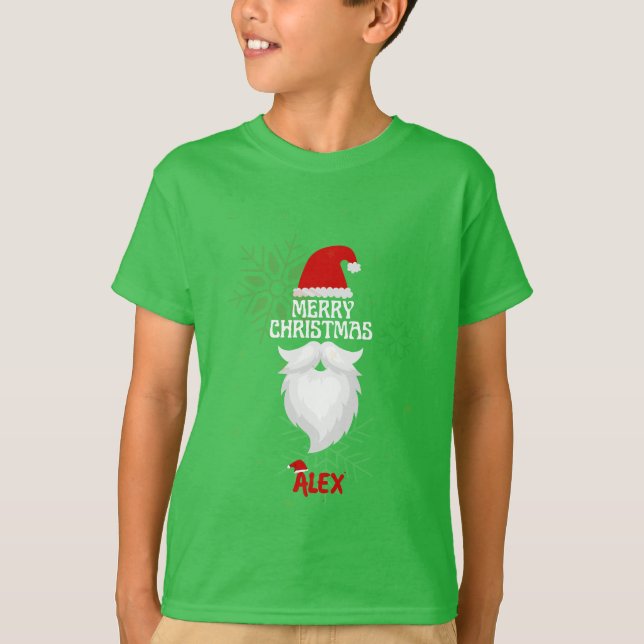 T-shirt Cadeau De Noël Pour Famille, Chemise De Noël Famil (Devant)