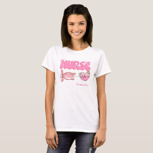 T-shirt Cadeau de nom d'avenir infirmière école étudiant e