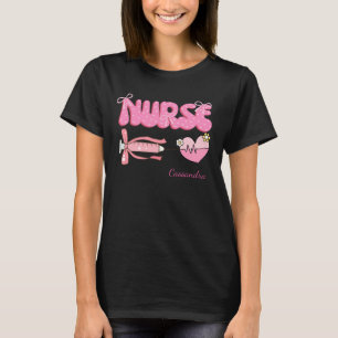 T-shirt Cadeau de nom d'avenir infirmière école étudiant e
