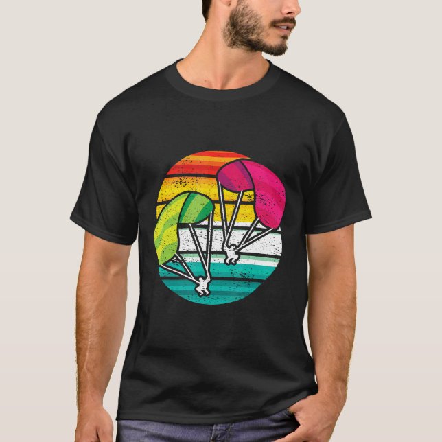 T-shirt Cadeau de parachutisme (Devant)