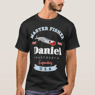 T-SHIRT CADEAU DE PÊCHE DANIEL