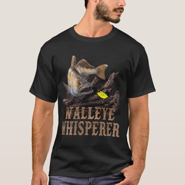 T-shirt Cadeau de pêche pour le chuchoteur de doré (Devant)