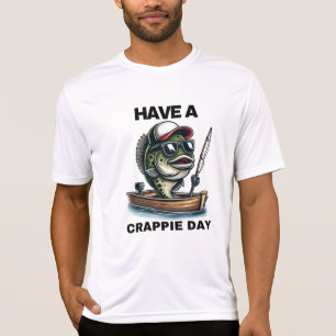 T-shirt Cadeau de pêcheur pour une journée de pêche à la m