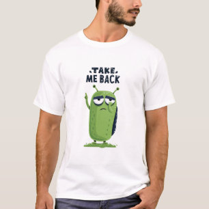 T-shirt Cadeau de personnage d'alien grincheux drôle Repre