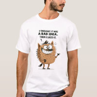 Cadeau de personnage d'hyène chaotique drôle