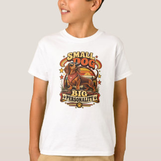T-shirt Cadeau de personnalité de teckel de petit chien