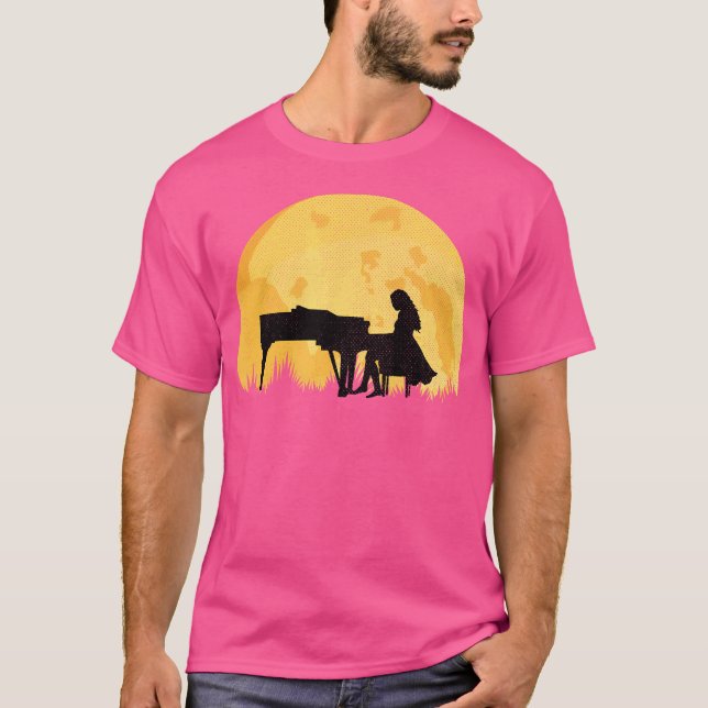 T-shirt Cadeau De Piano Pour Garçon (Devant)