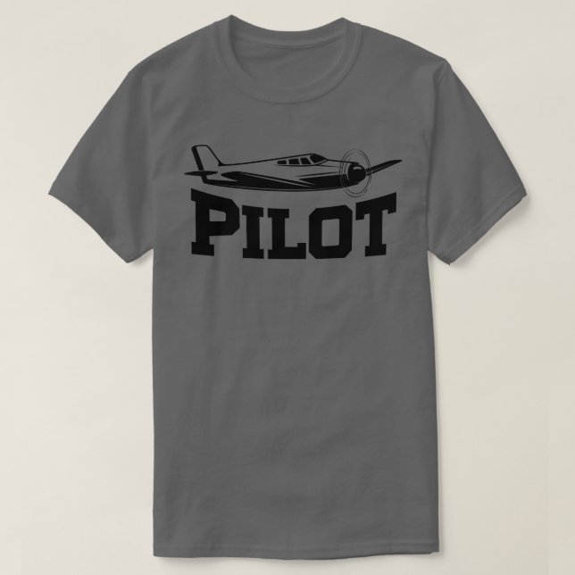 T-shirt Cadeau de pilote (Design devant)