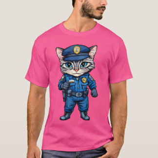 T-shirt Cadeau de police