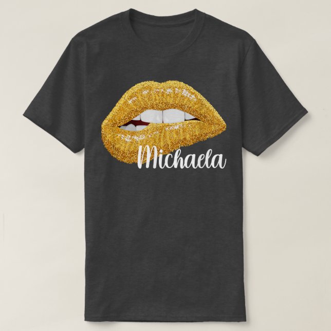 T-shirt Cadeau de prénom Michaela  (Design devant)