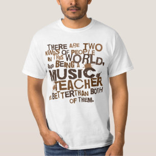 T-shirt Cadeau de professeur de musique