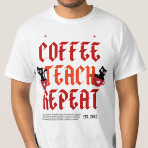 T-shirt Cadeau de professeur de sciences Citation d'enseig