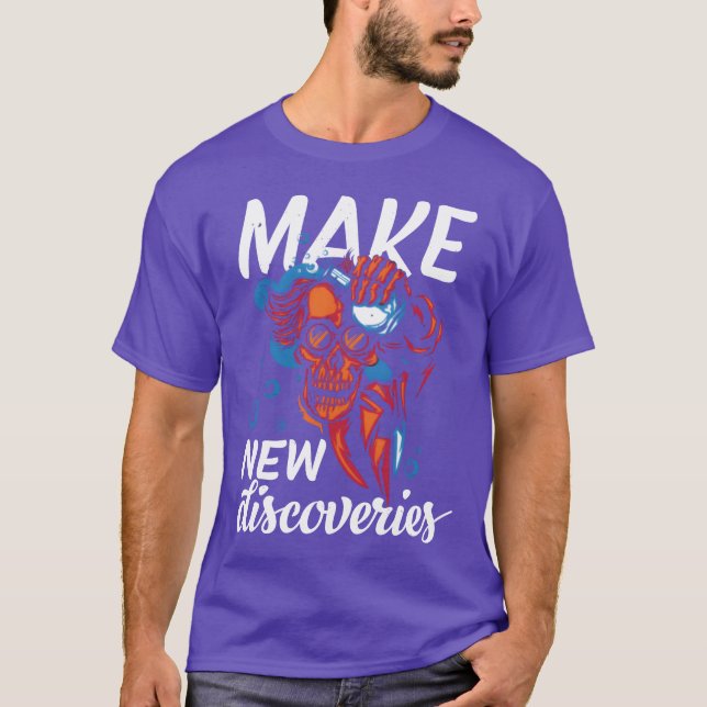 T-shirt Cadeau de professeur squelettique (Devant)