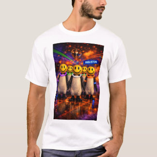 T-shirt Cadeau de Raver d'Édimbourg Manchot Défilé Drôle É