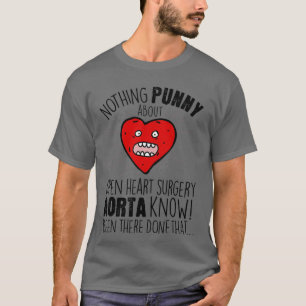 T-shirt Cadeau De Récupération De Chirurgie Cardiaque Pour