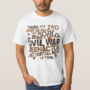 T-shirt Cadeau de Reenactor de guerre civile