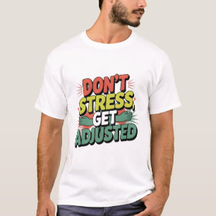 T-shirt Cadeau de Réglage du Dos pour Soulager le Stress C