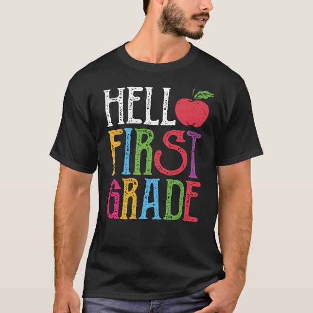T-shirt Cadeau de rentrée pour élève de CP (Devant)