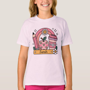 T-shirt Cadeau de rentrée scolaire personnalisé au nom pou