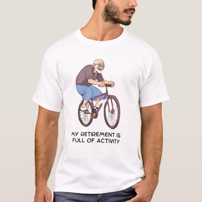 T-shirt cadeau de retraite (Devant)